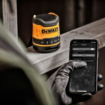 Haut-parleur compact Bluetooth USB-C DCR009-XJ DeWalt