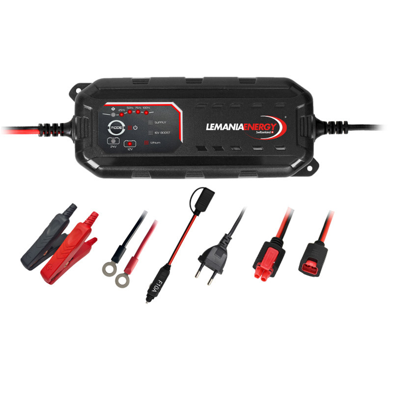 Intelligentes Ladegerät 12/24V LEM122470 Lemania Energy