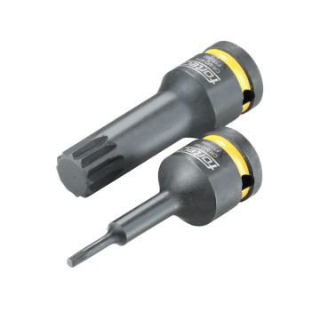 9-teiliges Steckschlüsseleinsatz-Set 1/2" FT30062 Fortec
