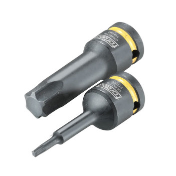 9-teiliges Steckschlüsseleinsatz-Set Torx TX 1/2" FT30063 Fortec