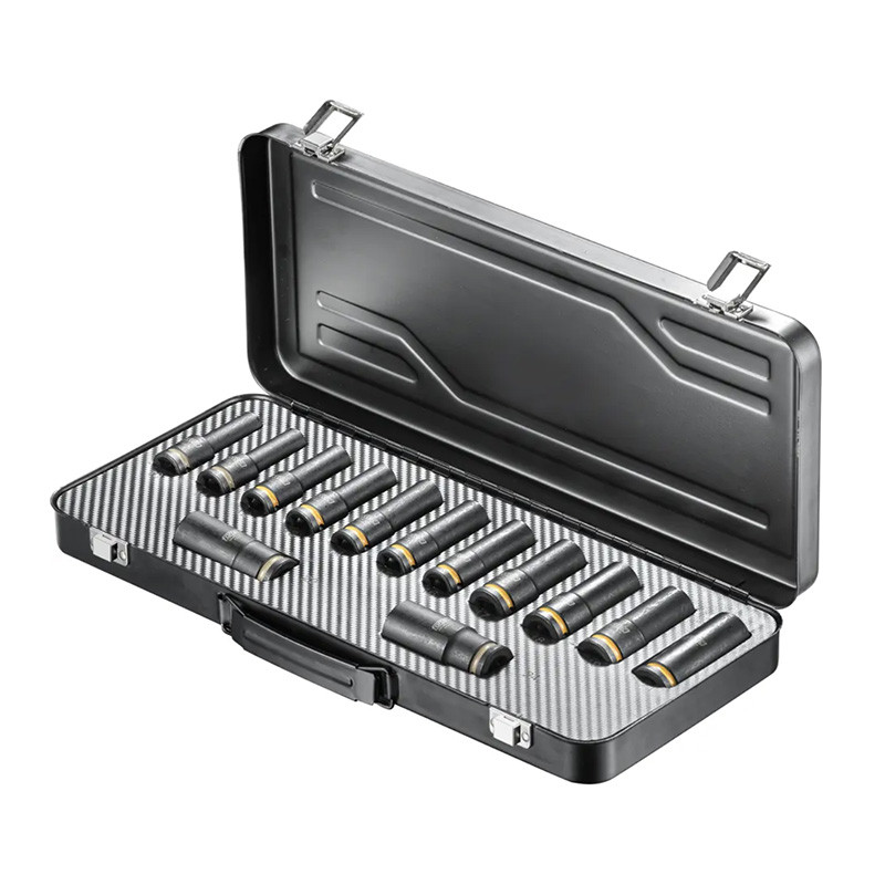 13-teiliges Steckschlüsseleinsatz-Set, 6-Kant-Imbus, 1/2", FT30061, Fortec