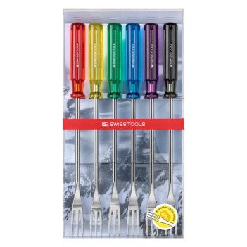 6er-Set Käsefonduegabeln PB 4040 PET Classic PB Swiss Tools