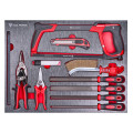 Insert/Module de limes, scie, sécateur, brosse 29 pcs. TFTT-TIROIR6 ToolFrance