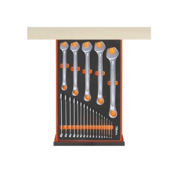 Edelstahl-Werkbank 2,1 m + Schubladen C58BC-X2,1 4C Beta