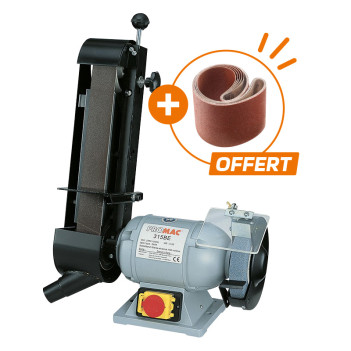 Touret-Ponceuse à bande 230 V, bande 50x1000mm 315BE1 Promac