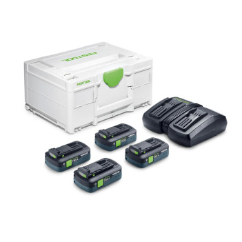 Set Énergie SYS 18V 4xTBX4/TCL6DUO Festool