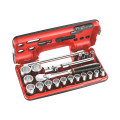 Steckschlüssel-Set, 12-kant, metrisch, 21-teilig, 1/2" SL.DBOX112PB Facom