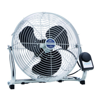 Windmaschine V 14 verchromt, 35 cm Rockair