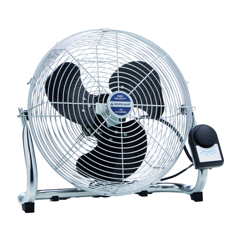 Windmaschine V 14 verchromt, 35 cm Rockair