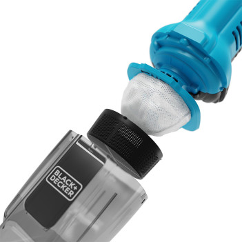 Akku-Handstaubsauger, 7,2 V, 1,5 Ah, NVD215J-QW, Black+Decker