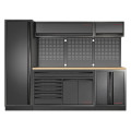 Werkstattmöbel, 3-teilig, Mobilio, schwarz, 3964S-BLK-002, Kraftwerk