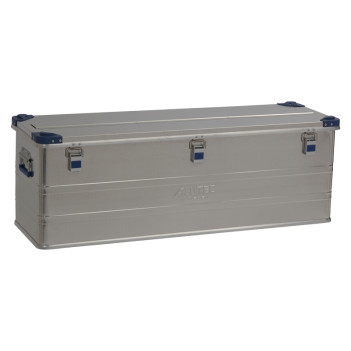Aufbewahrungsbox aus Aluminium Industry 153, 153 l – 1'182 × 385 × 410 mm, Alutec