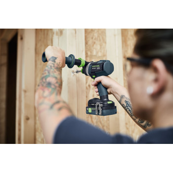 Perceuse-visseuse à percussion sans fil QUADRIVE TPC 18/4-Basic-Set Festool