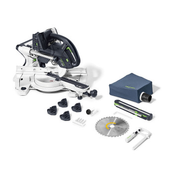 Scie à onglets radiale sans fil KAPEX KSC 60 EB-Basic Festool
