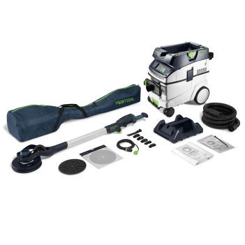 Langhalsschleifer- und Sauger-Set PLANEX LHS 2-M 225 EQ/CTL 36-Set Festool