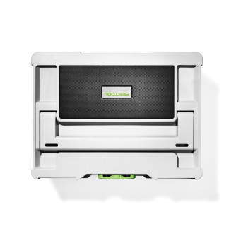 Systainer³ avec enceinte Bluetooth® intégrée TOPROCK SYS3 BT20 M 137 USB-C Festool