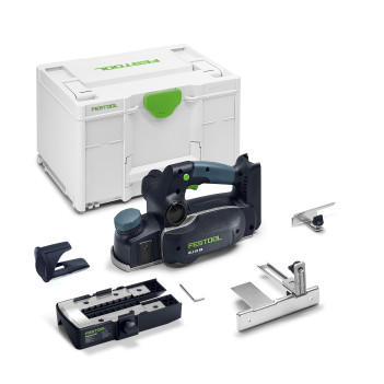 Akku-Hobel HLC 82 EB-Basic-Set Festool