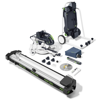 Scie à onglets radiale sans fil KAPEX KSC 60 EB-Basic-Set-UG Festool
