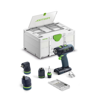 Akku-Bohrschrauber T18+3 Basic-Set Festool