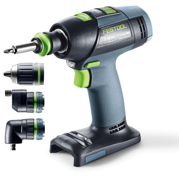 Akku-Bohrschrauber T18+3 Basic-Set Festool