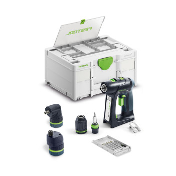Akku-Bohrschrauber C 18 Basic-Set Festool