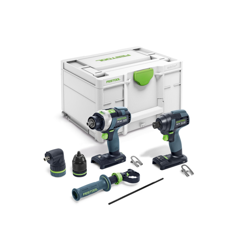 Schrauber- und Bohrer-Set TID 18 Basic-Set TPC 18/4 Festool
