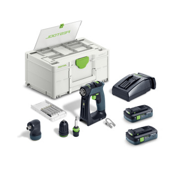 Akku-Bohrschrauber CXS 18 TBX4,0 I-Set Festool