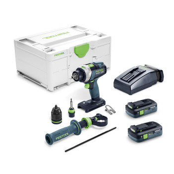 Akku-Schlagbohrschrauber QUADRIVE TPC 18/4 TBX4,0 I-Plus Festool