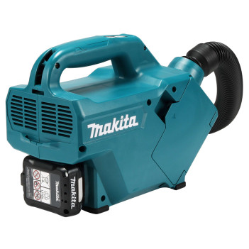 Akku-Staubsauger für Auto CXT 12Vmax + 1 Akku 4Ah und Ladegerät CL121DWM Makita