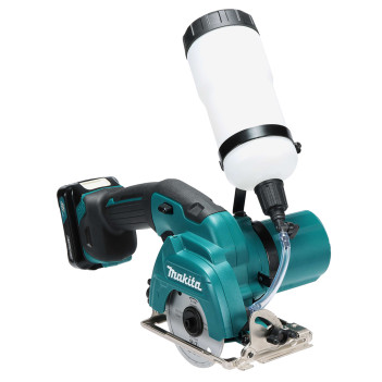 Coupe-verre et carrelage CXT 12Vmax 15mm + 2 accus 4Ah et chargeur CC301DSMJ Makita