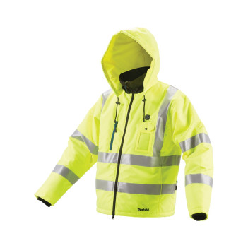 Akku-Heizbare und gut sichtbare Jacke CXT 12Vmax CJ106DZL Makita