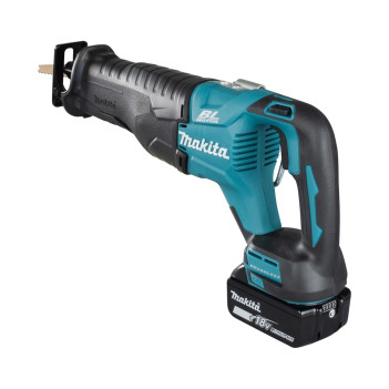 Akku-Säbelsäge LXT 18V 32mm + 2 Akkus 5Ah und Ladegerät DJR187RTE Makita