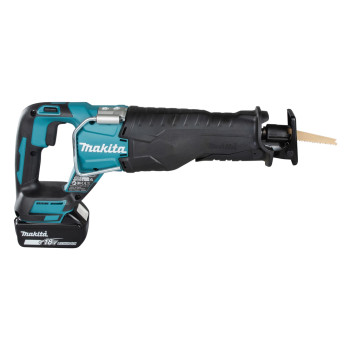 Akku-Säbelsäge LXT 18V 32mm + 2 Akkus 5Ah und Ladegerät DJR187RTE Makita