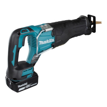 Akku-Säbelsäge LXT 18V 32mm + 2 Akkus 5Ah und Ladegerät DJR187RTE Makita
