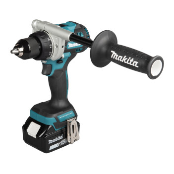 Akku-Bohrschrauber LXT 18V + 2 Akkus 5Ah und Ladegerät DDF492RTJ Makita