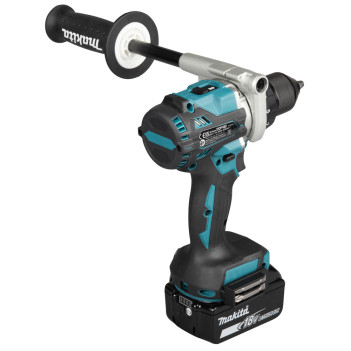 Perceuse-visseuse LXT 18V + 2 accus 5Ah et chargeur DDF492RTJ Makita