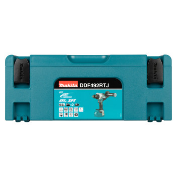 Akku-Bohrschrauber LXT 18V + 2 Akkus 5Ah und Ladegerät DDF492RTJ Makita