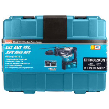 Akku- Bohr- und Spitzhammer LXT 2x18V 40mm DHR400ZKUN Makita