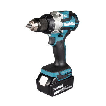 Akku-Bohrschrauber LXT 18V + 2 Akkus 5Ah und Ladegerät DDF489RTJ Makita