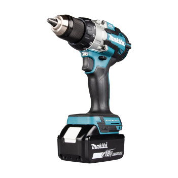 Akku-Bohrschrauber LXT 18V + 2 Akkus 5Ah und Ladegerät DDF489RTJ Makita
