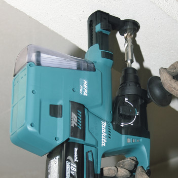 Akku-Bohrhammer LXT 3 Funktionen 18V 2J + 2 Akkus 5Ah und Ladegerät DHR243RTJW Makita