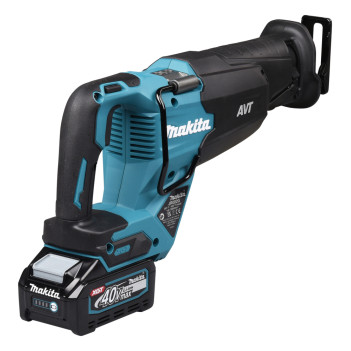 Akku-Säbelsäge XGT 40Vmax 32mm + 2 Akkus 4Ah und Ladegerät JR002GM201 Makita