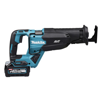Akku-Säbelsäge XGT 40Vmax 32mm + 2 Akkus 4Ah und Ladegerät JR002GM201 Makita