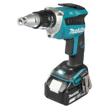 Akku-Schrauber LXT 18V + 2 Akkus 5Ah und Ladegerät DFS452RTJ Makita
