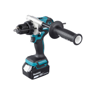 Akku-Schlagbohrschrauber LXT 18V + 2 Akkus 5Ah und Ladegerät DHP492RTJ Makita