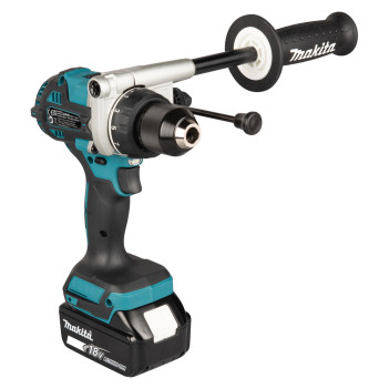 Perceuse-frappeuse LXT 18V + 2 accus 5Ah et chargeur DHP492RTJ Makita