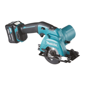Scie circulaire CXT 12Vmax 85mm + 2 accus 4Ah et chargeur HS301DSMJ Makita