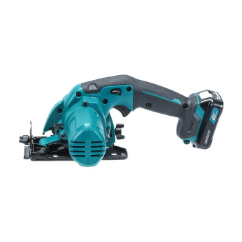 Scie circulaire CXT 12Vmax 85mm + 2 accus 4Ah et chargeur HS301DSMJ Makita