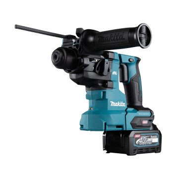 Akku-Bohr- und Spitzhammer XGT 40Vmax 2,1J + 2 Akkus 2,5Ah und Ladegerät HR010GD201 Makita