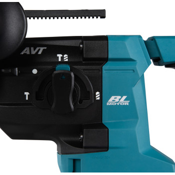 Akku-Bohr- und Spitzhammer XGT 40Vmax 2,1J + 2 Akkus 2,5Ah und Ladegerät HR010GD201 Makita
